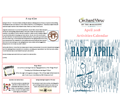OVM – April Calendar